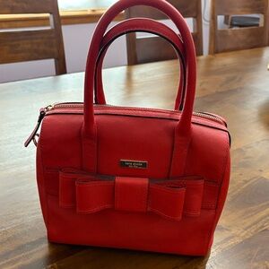 Kate Spade Red Bow Satchel